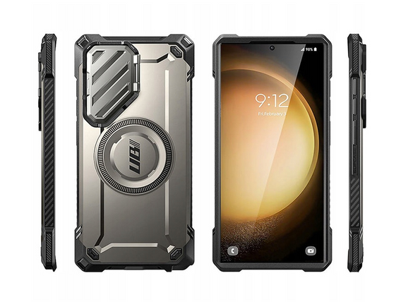 Etui Supcase do Samsung Galaxy S24 Ultra, UB Mag XT, TiGrey
