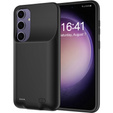 Etui z Baterią 6500mAh do Samsung Galaxy S25, czarne