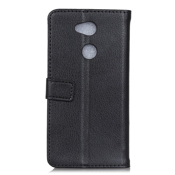 Etui z klapką do Sony Xperia L2, Flexi Book, czarne