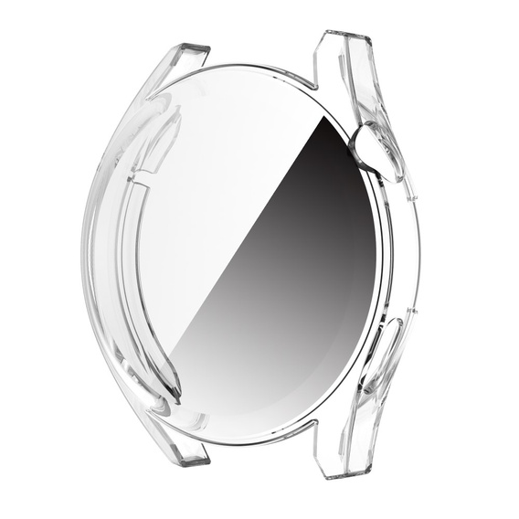 2w1 Etui z osłoną na ekran do Huawei Watch GT 3 46mm, Przezroczysty