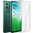 2x Szkło Hartowane do Oppo A5 5G / A5m, ERBORD 9H Hard Glass, szybka