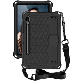 Etui do Samsung Galaxy Tab S7/S8, Pancerne, Czarne