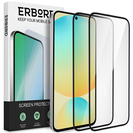 2x Szkło Hybrydowe Ceramic ERBORD do Samsung Galaxy S24 FE