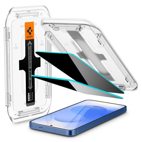 Spigen Glas.TR "EZ FIT" Szkło Hartowane prywatyzujące do Samsung Galaxy S24+ Plus\S25+ Plus (2 szt.)