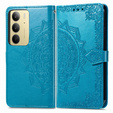 Etui z klapką do Realme C75, Mandala, niebieskie