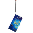 Etui z klapką do Xiaomi Redmi Note 12S, Wallet, Butterflies niebieskie