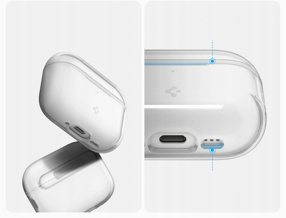 Etui SPIGEN na Słuchawki Airpods Pro 3, Liquid Crystal, Crystal Clear