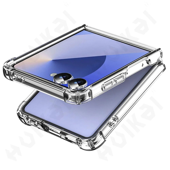 Etui do Samsung Galaxy Z Flip7 5G, przezroczyste