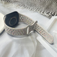 Pasek Silikonowy do Apple Watch 1/2/3/4/5/6/7/8/9/10/11/SE Ultra 1/2/3 42/44/45/46/49mm, Beżowy