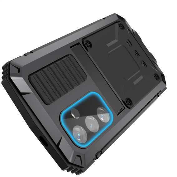 Etui pancerne do Samsung Galaxy S25, R-JUST, czarne