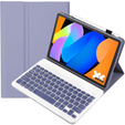 Etui z klawiaturą Bluetooth do Lenovo Idea Tab 11" 2025 TB336FU TB336ZU, fioletowe