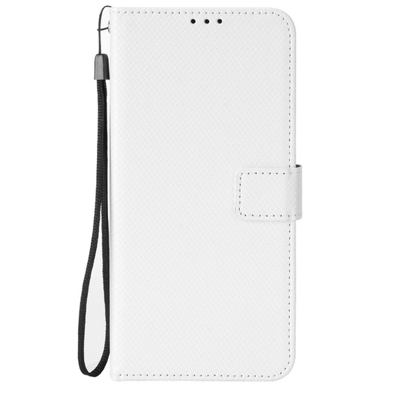 Etui z klapką do Huawei Pura 70, Wallet Smart Magnet, białe