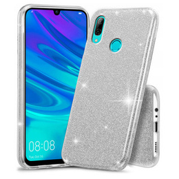 Etui Glitter Case do Huawei P Smart 2019, Silver