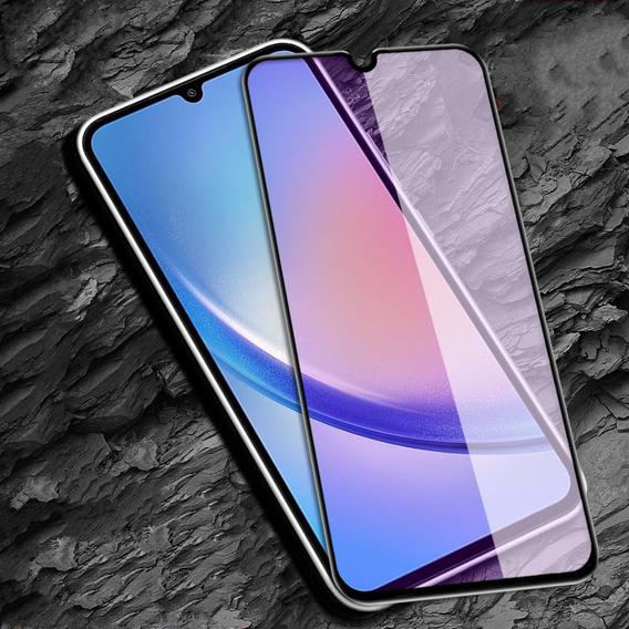 Szkło Hartowane 3D do Samsung Galaxy A16 / A16 5G, czarna ramka
