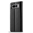 Etui z klapką do Google Pixel 7 Pro 5G, LC.IMEEKE, czarne