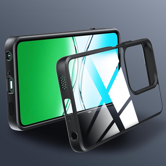 Etui do Oppo A5 5G / A5m, Fusion Hybrid, przezroczyste