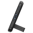 Etui Spigen do Samsung Galaxy  A35 5G, Tough Armor, Czarne + Szkło