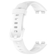 Pasek Silikonowy do Huawei Band 8 / Huawei Band 9 / Huawei Band 10, Biały