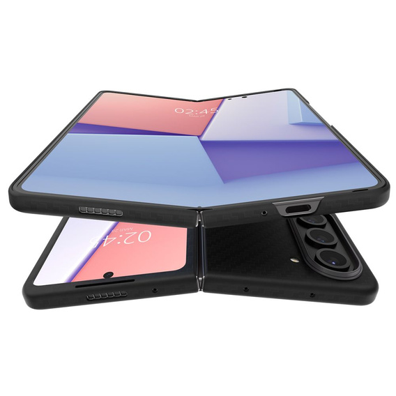 Etui Spigen do Samsung Galaxy Z Fold 5, AirSkin "Pro", Czarne