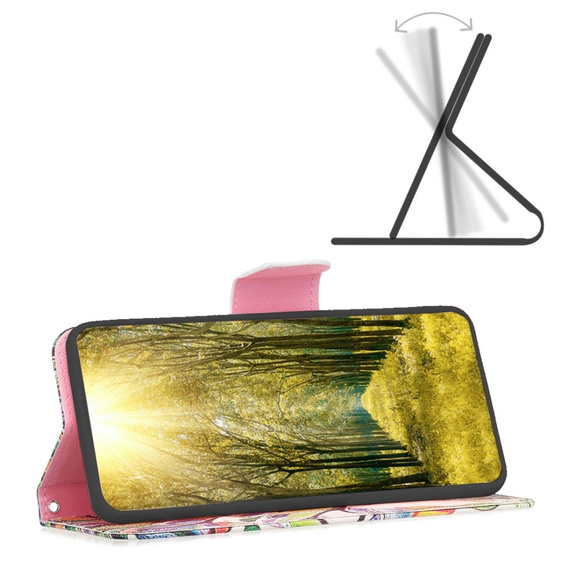 Etui z klapką do Infinix Hot 40i, Wallet, Tree of Life