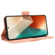 Etui z klapką do Xiaomi Redmi Note 13 5G, Card Slot, różowe