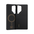 Etui BENKS Kevlar do Samsung Galaxy S25 Ultra, Montage Magnetic Armor Pro 600D B045, do MagSafe, czarne