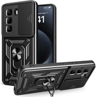 Etui pancerne do Infinix Hot 50 Pro+ 4G, CamShield Slide, czarne