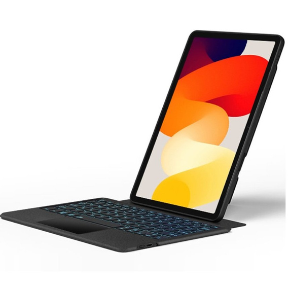 Etui z klawiaturą do Xiaomi Redmi Pad SE 11", Keyboard Touchpad, czarne