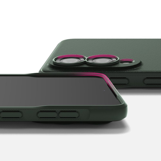 Etui Ringke Onyx do Samsung Galaxy S25 Edge + Szkło Hartowane 9H – Zielone
