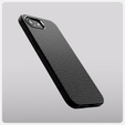 Etui Spigen do iPhone 16E, MagSafe, Liquid Air, czarne + Szkło Hartowane 9H
