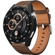 2w1 Etui + Szkło hartowane do Huawei Watch GT 3 46mm, Czarne