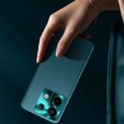 Etui skórzane do Xiaomi Redmi Note 13 Pro+, leather hybrid, zielone