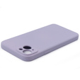 Etui do iPhone 15 Plus, Silicone Lite, fioletowe
