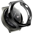 2w1 Etui z osłoną na ekran do Huawei Watch GT 2 Pro, Grafitowy