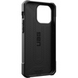 Etui Urban Armor Gear do iPhone 15 Pro, Monarch, carbon czarne