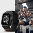 Pasek z etui Spigen do Apple Watch 4/5/6/7/8/9/SE 44/45mm, Lite Fit Pro, Czarny