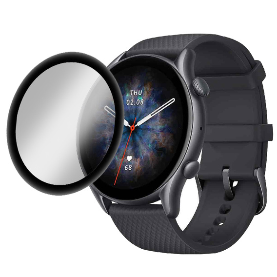 2x Szkło Hybrydowe ERBORD do Amazfit GTR 3 / 3 Pro