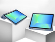 Etui do Samsung Galaxy Tab S10 FE+ Plus, Smartcase z miejscem na rysik, granatowe