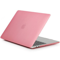 Etui do MacBook Air 13 A2337 M1 A2179 A1932, Hard Case Obudowa, Różowe