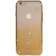 Etui do iPhone 6s / iPhone 6, Yellow / Flower&Butterfly