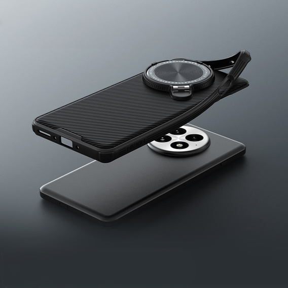 Etui do OnePlus 13, pancerne Nillkin, CamShield Prop, do Magsafe, czarne