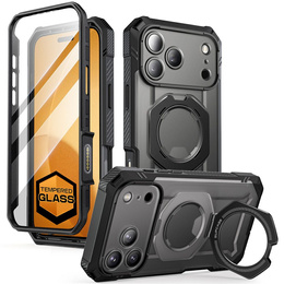 Etui Supcase do iPhone 17 Pro Max, Unicorn Beetle Grip Pro Mag, Black