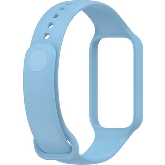 Pasek Silikonowy do Xiaomi Redmi Smart Band 2 / Xiaomi Smart Mi Band 8 Active, Niebieski