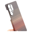 Etui do Samsung Galaxy S25 Ultra – magnetyczne z włókna aramidowego, pomarańczowe