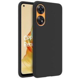 Etui cienkie do Oppo Reno8 T, Slim, czarne
