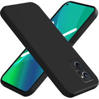 Etui do Realme 9i / Oppo A96, Silicone Lite, czarne