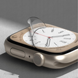 3x Folia Ochronna Ringke Dual Easy Film do Apple Watch 7/8/9 45MM (3 sztuki)