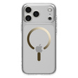Etui Spigen do iPhone 17 Pro Max, Ultra Hybrid MagSafe, Clear / Gold