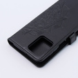 Etui z klapką do Motorola Moto G54 5G, Mandala, czarne