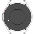Etui do Samsung Galaxy Watch 6 Classic 43mm, Przezroczyste